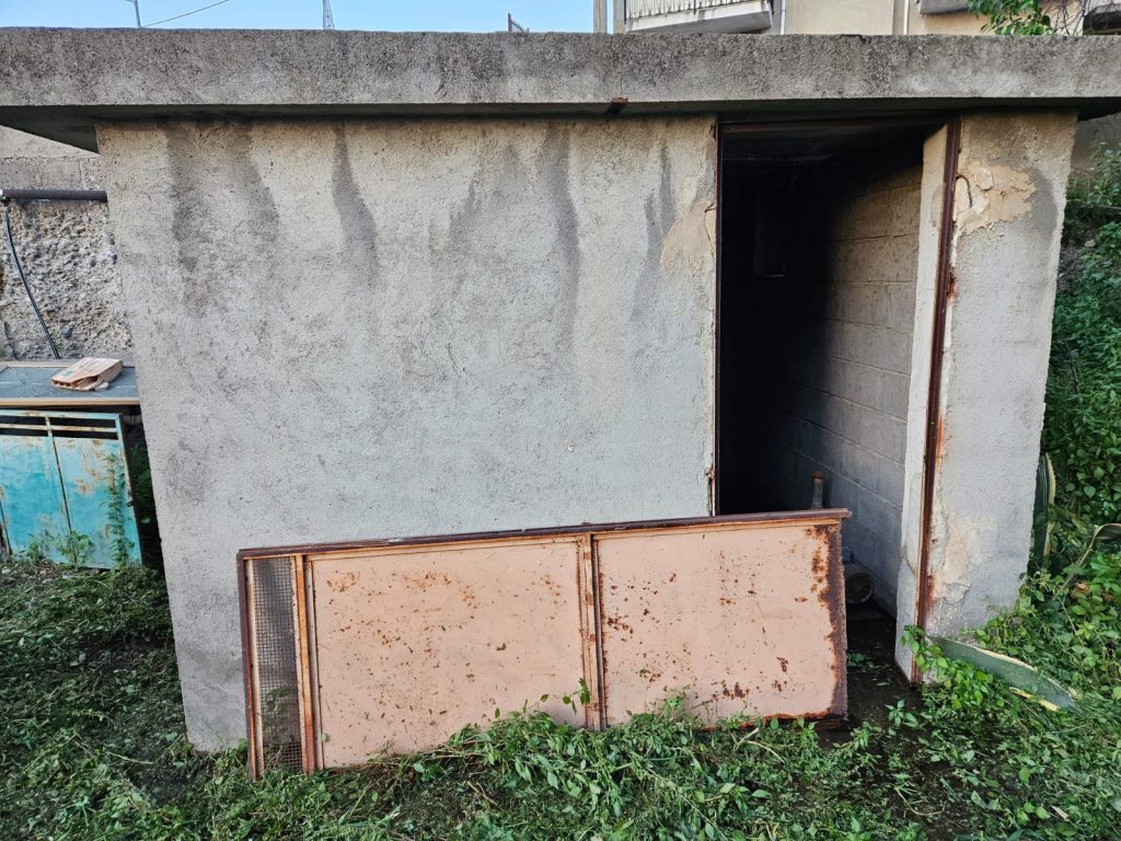 Condotta idrica disastrata contrada Lagani Croce Valanidi Reggio Calabria