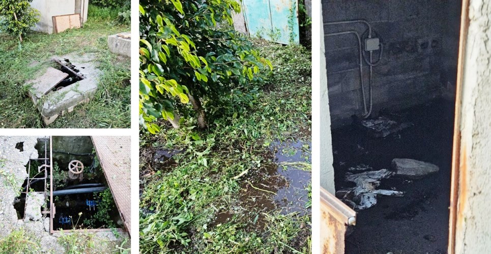 Condotta idrica malmessa a Contrada Lagani Reggio Calabria