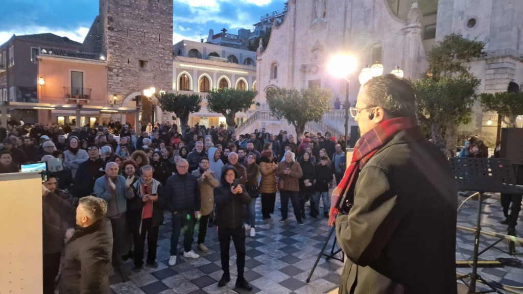 De Luca a Taormina