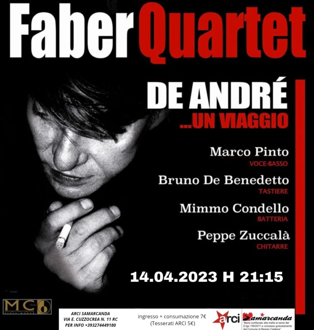 Faber Quartet De Andrè... un viaggio