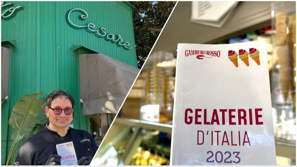 Gelateria Cesare guida Gambero Rosso