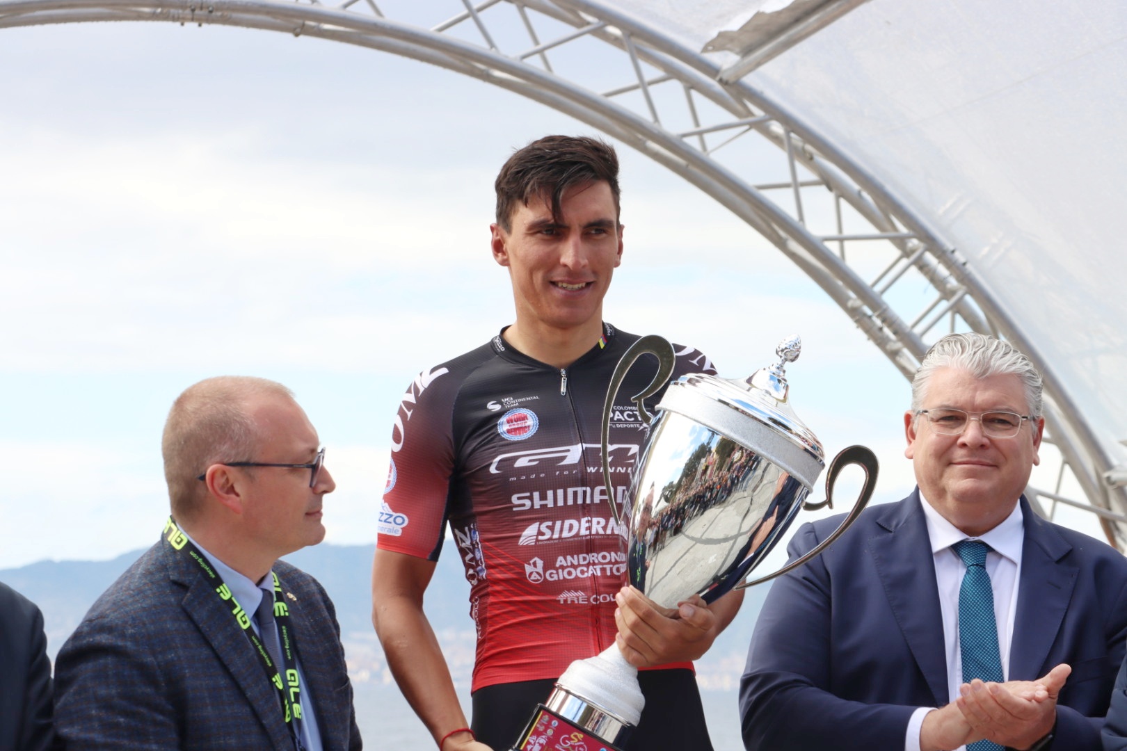 Giro di Reggio Calabria premiazione vincitori Restrepo Valencia, Tivani, Maestri (22)