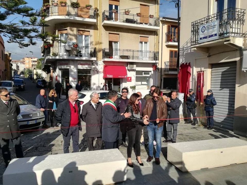 Inaugurazione piazza Antonino Fascì Ravagnese
