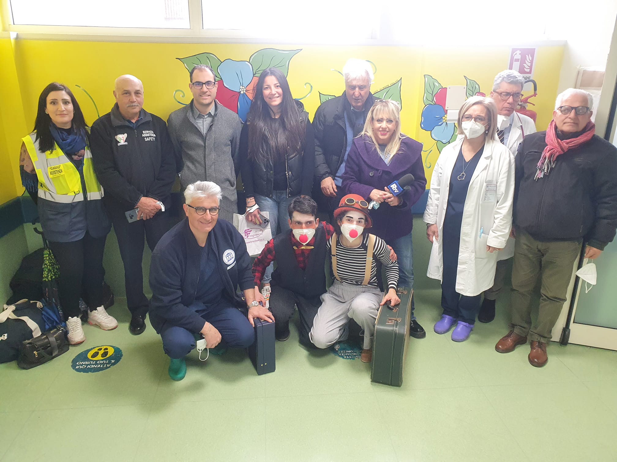 Incontriamoci Sempre visita il reparto pediatrico del GOM