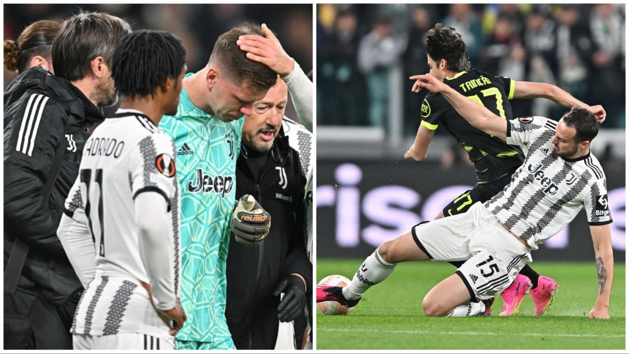 Juventus malore Szczesny gol Gatti