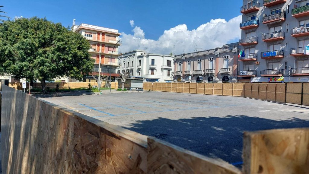 Lavori piazza garibaldi