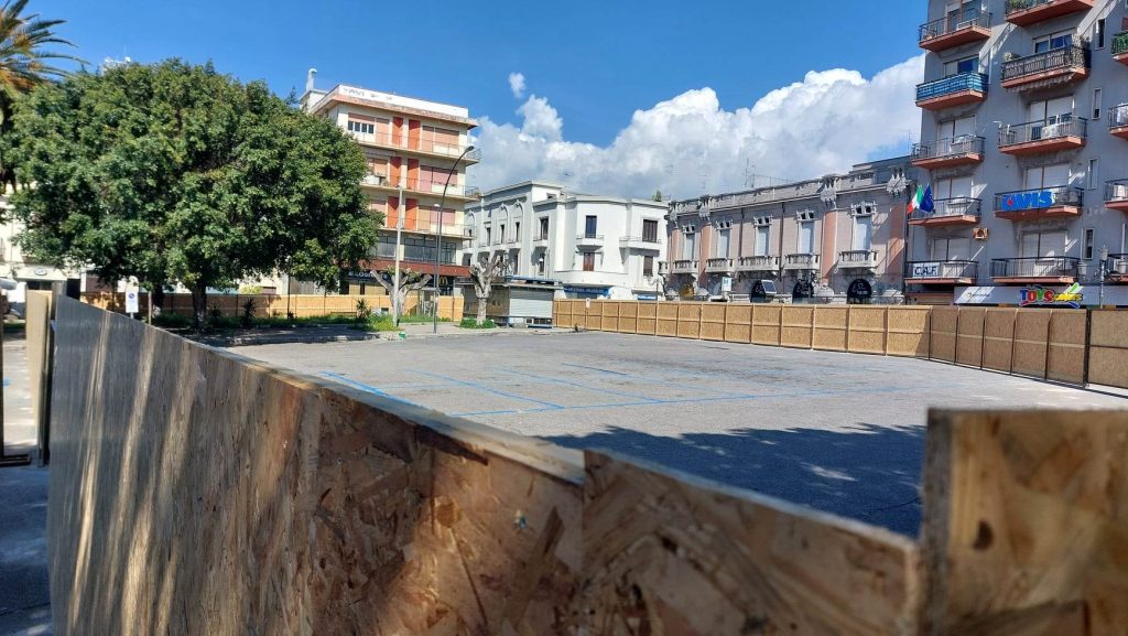Lavori piazza garibaldi