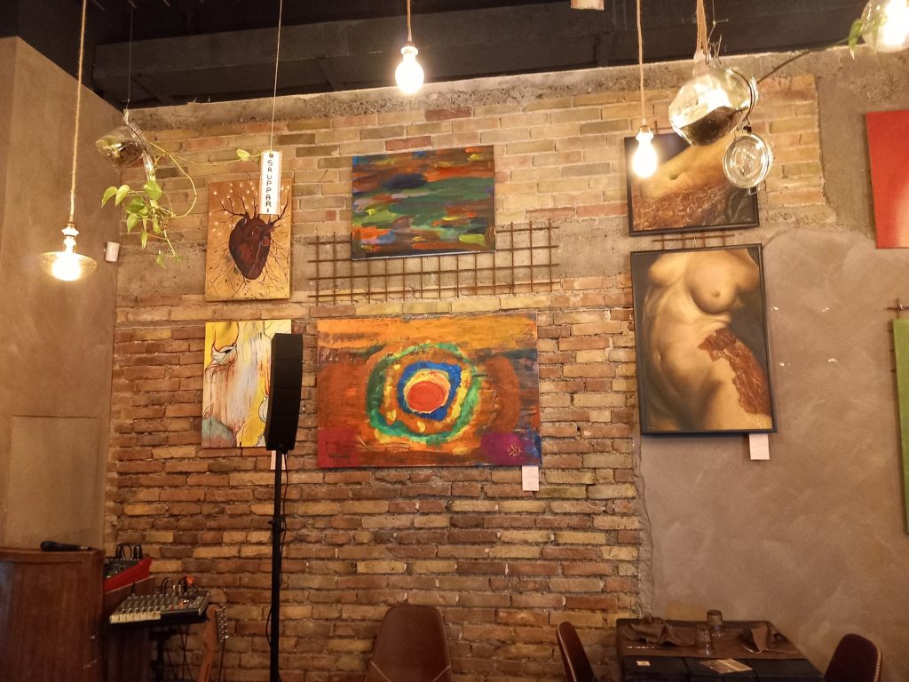 Mostra d'arte dipinti Anime perdute