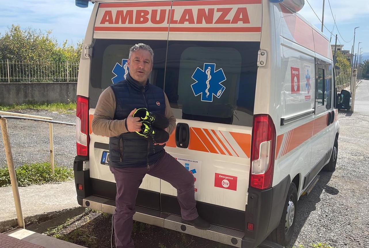 Operatori del 118 scarpe anti infortunistica