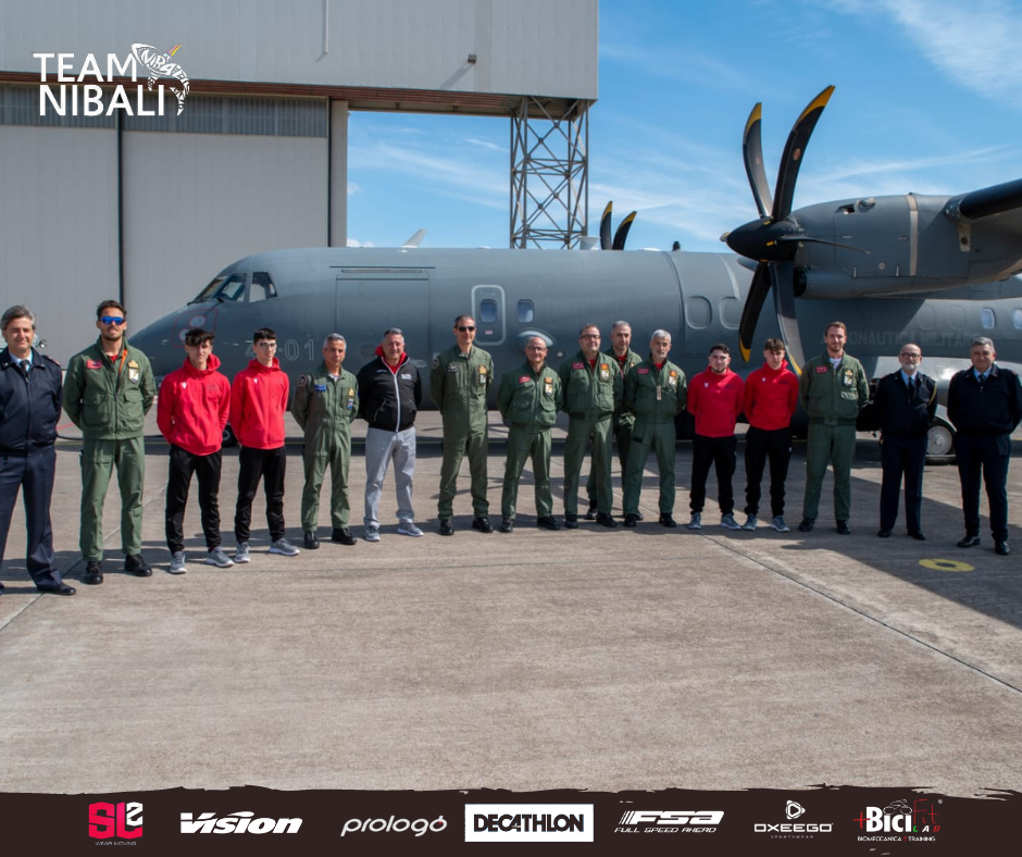 Presentazione Team Nibali 2023 base Sigonella