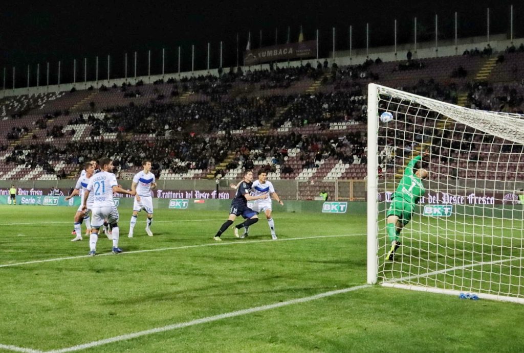 Reggina-Brescia gol Bouah