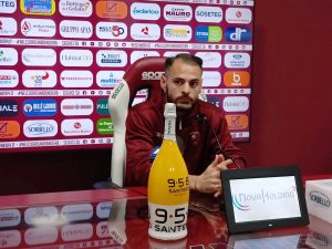 Reggina Canotto in conferenza stampa