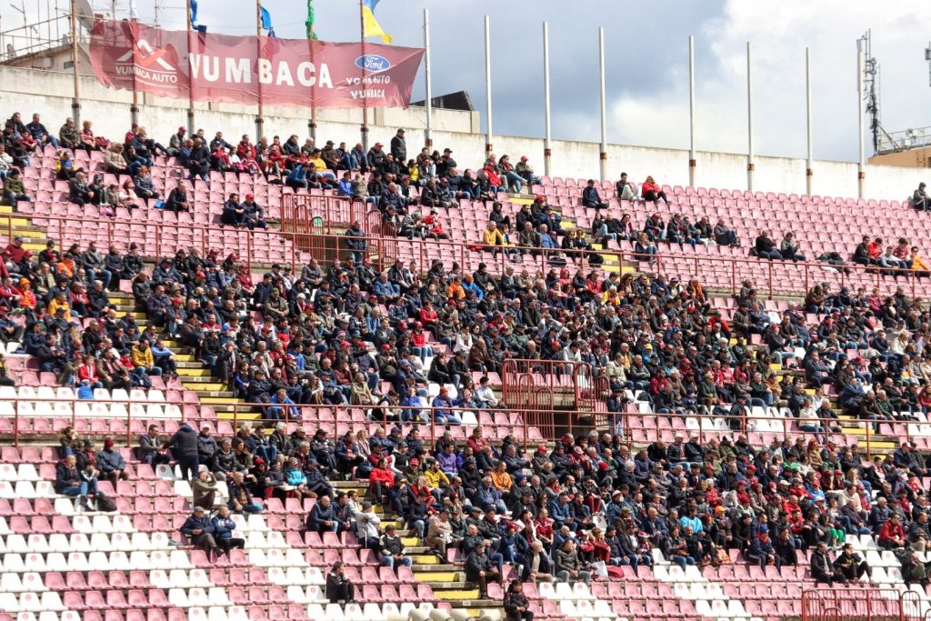 Reggina-Venezia tifosi in gradinata al Granillo