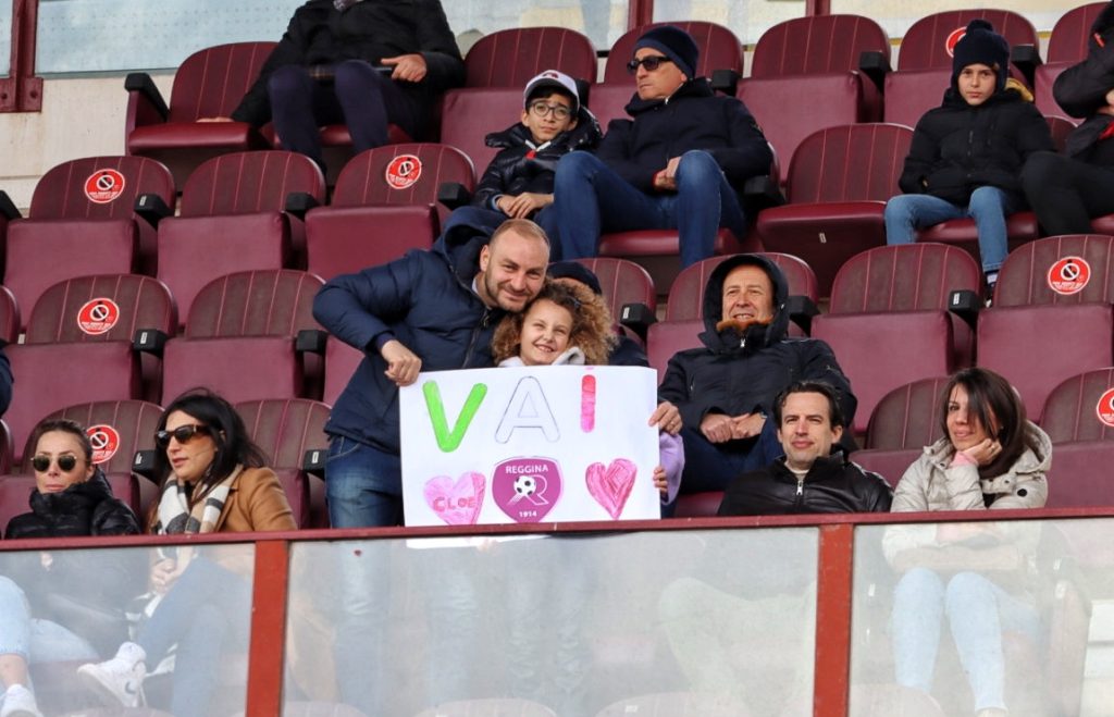 Reggina-Venezia tifosi in Tribuna