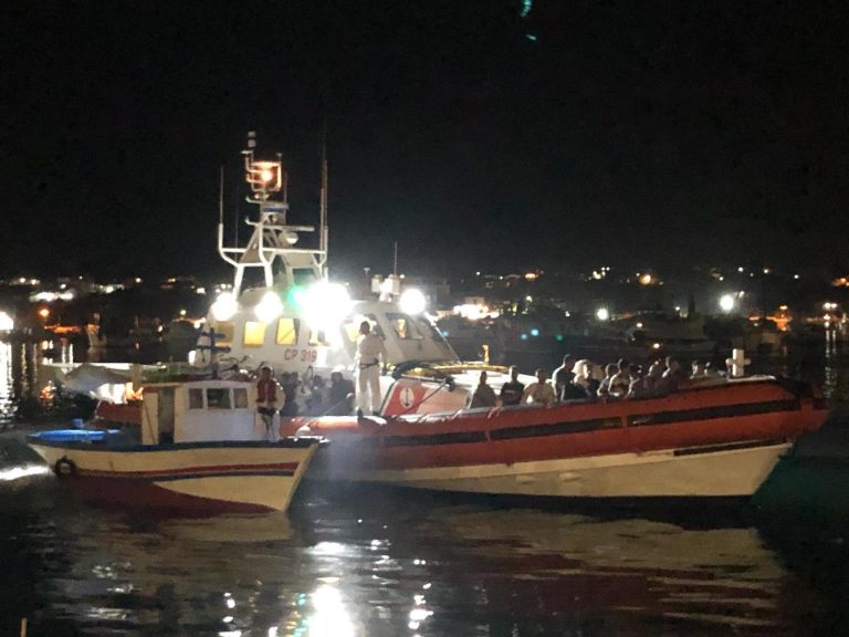 Sbarco Migranti a Lampedusa