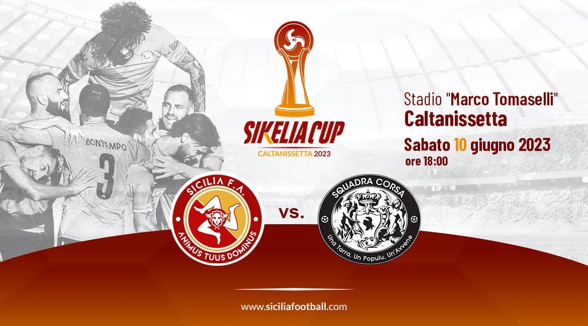 Sikelia Cup tra Nazionale Calcio Sicilia e Nazionale Corsica