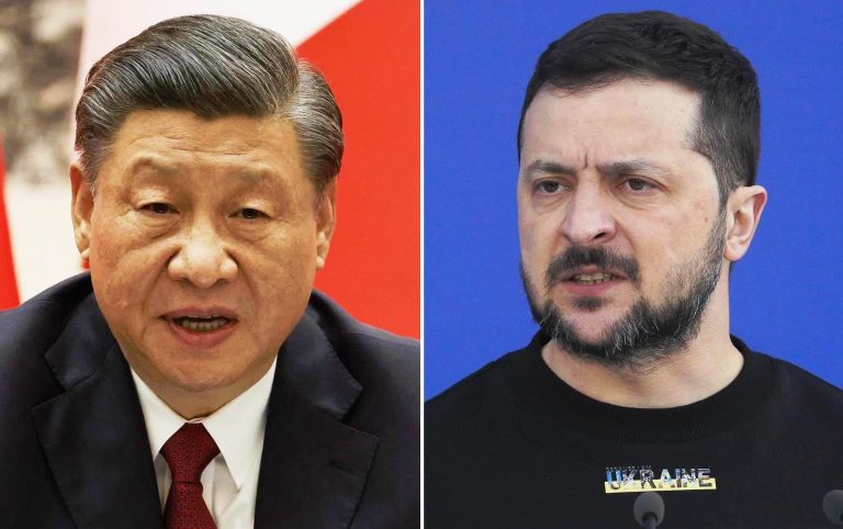 Xi Jinping e Zelensky