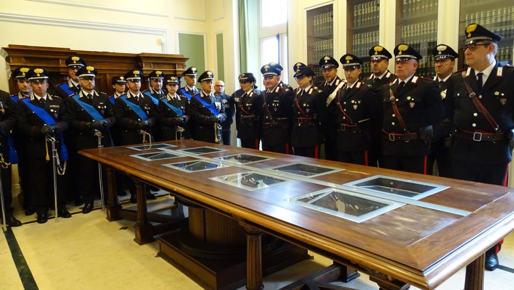 avvicendamento al vertice del Comando carabinieri