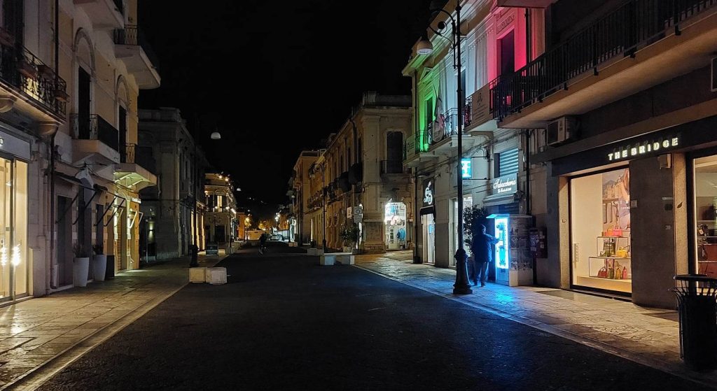 corso al buio