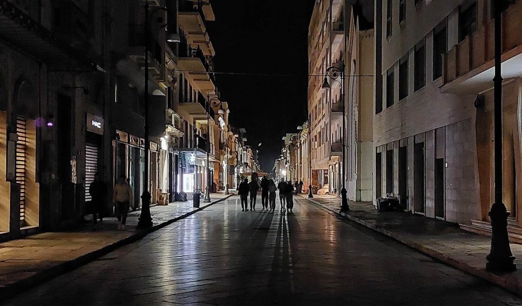 corso al buio