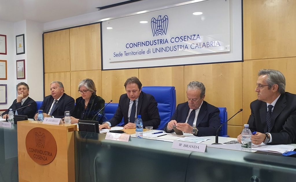 da destra Branda, Antoniozzi, Amarelli, Mariotti, Perciaccante e Ferrara