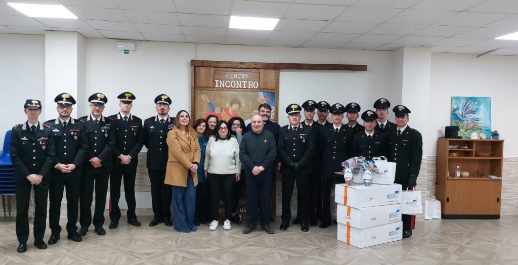 donazione uova carabinieri