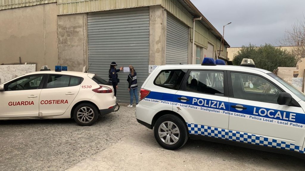 guardia costiera e polizia locale