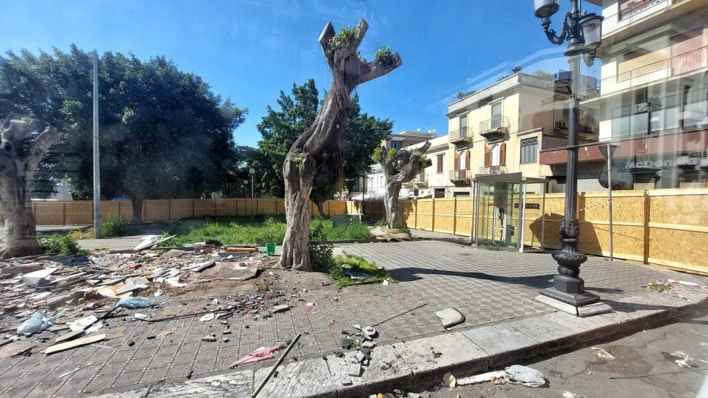 lavori piazza garibaldi