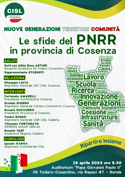 locandina PNRR CISL