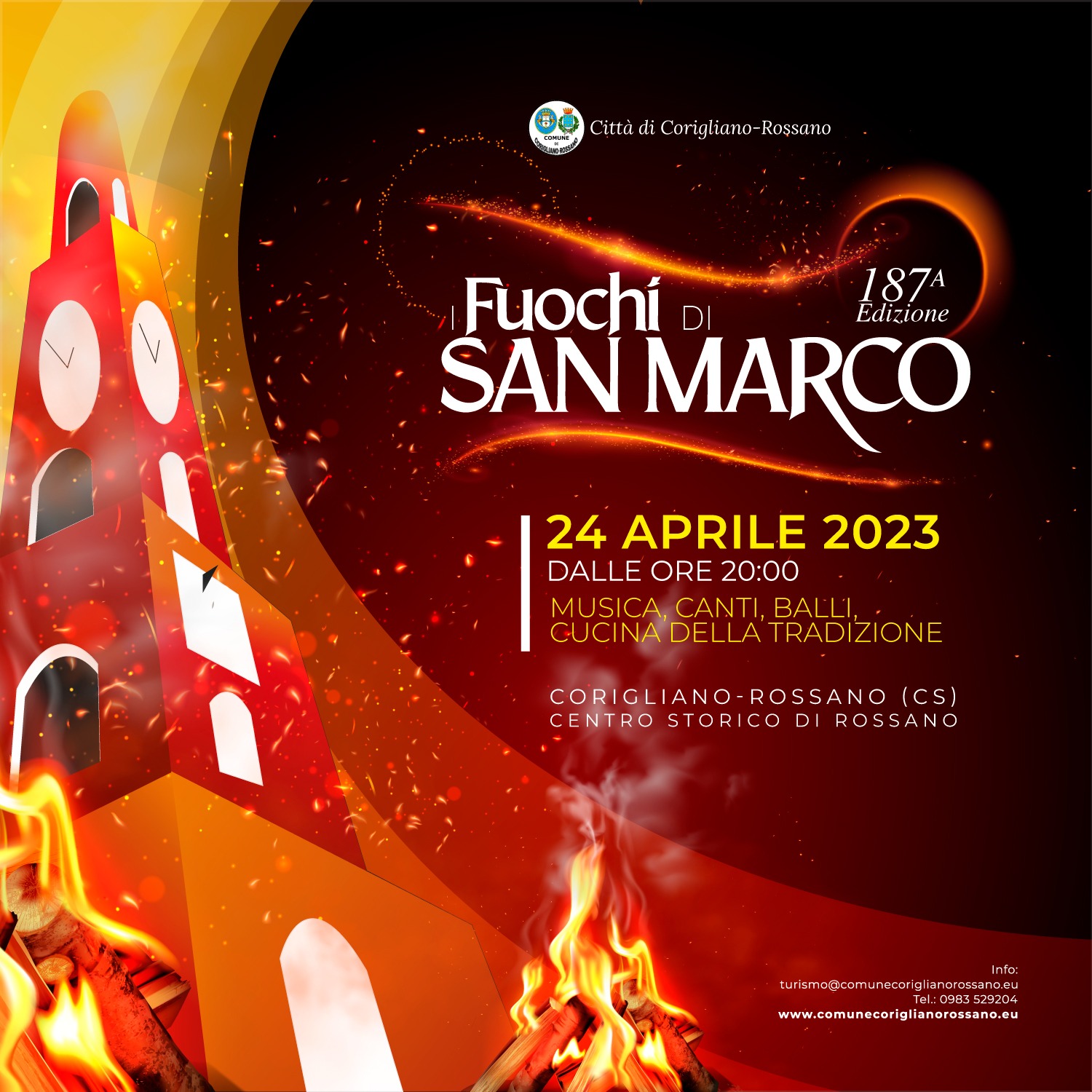 locandina fuochi san marco