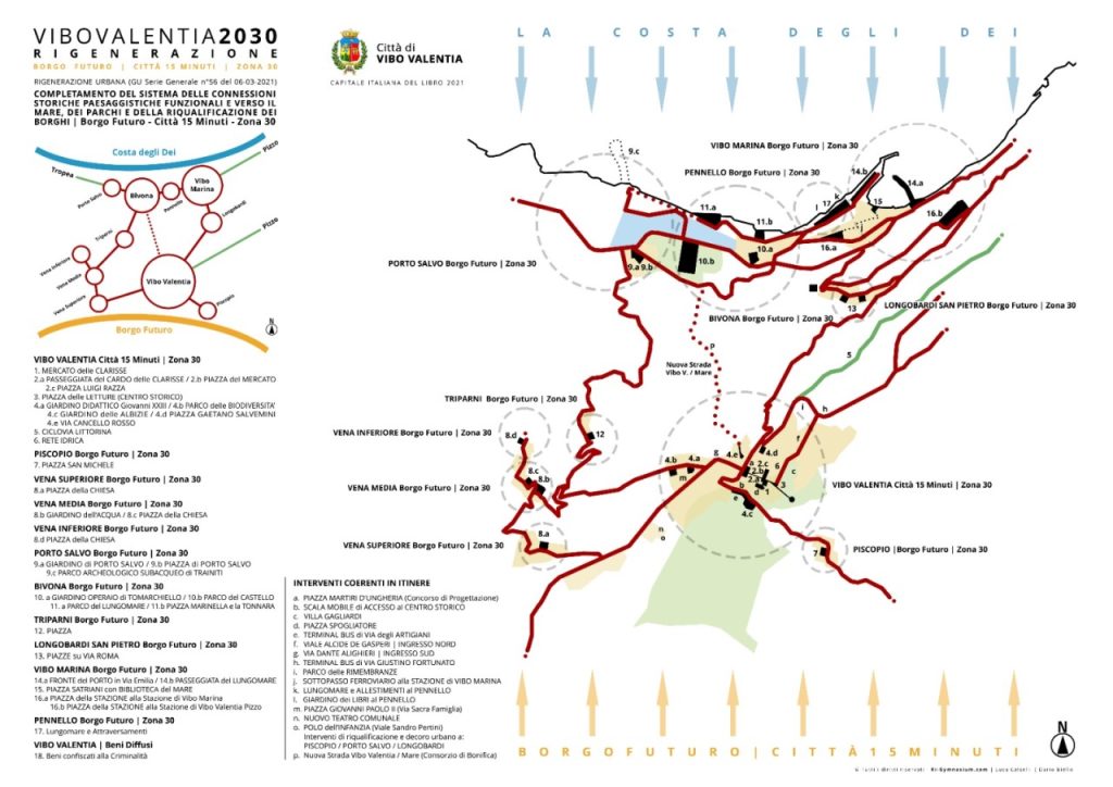 mappa organica degli interventi