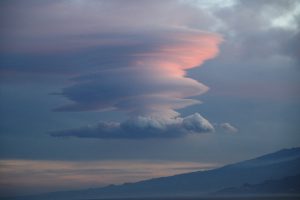 nube lenticolare etna