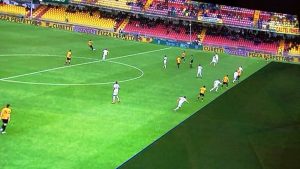 benevento-reggina pari ciano linea fuorigioco