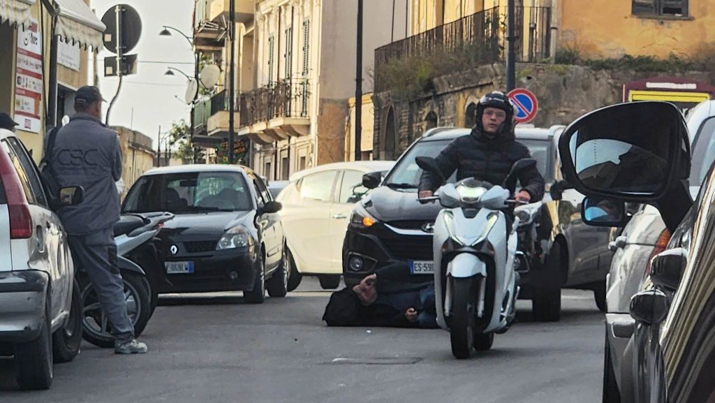 pedone investito gallico