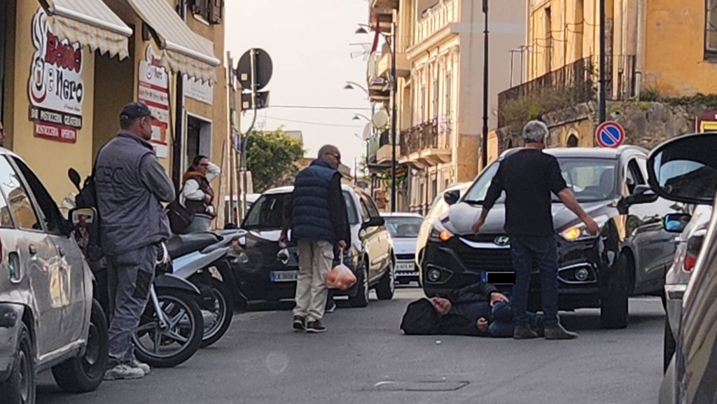 pedone investito gallico