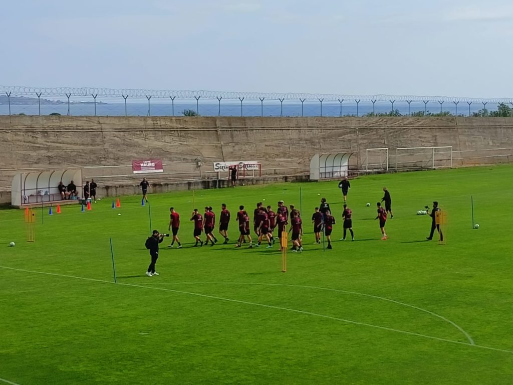 Allenamento Reggina al Sant'Agata