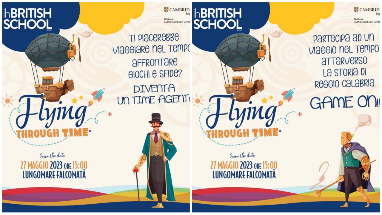 British School Flying Through Time