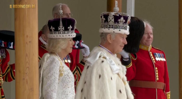 Re Carlo e la Regina Camilla