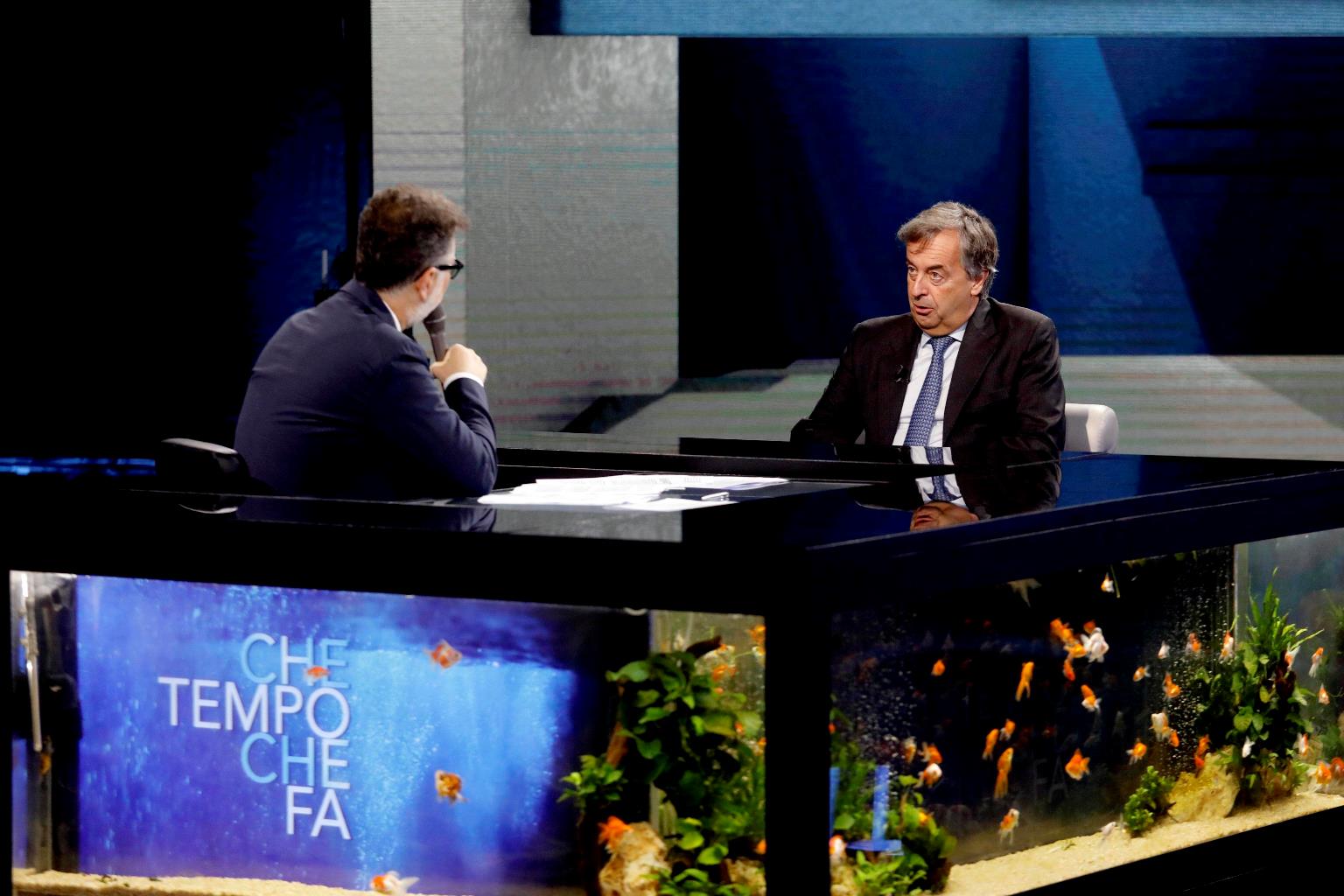 Fazio e Burioni a Che tempo che fa