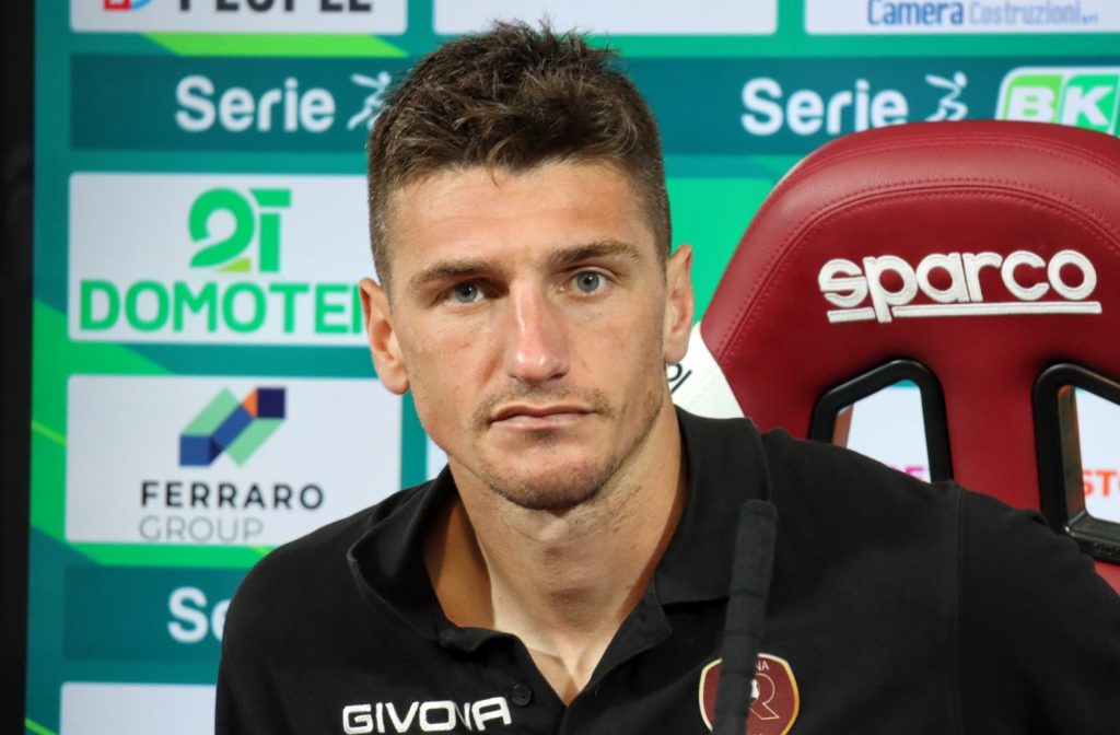 Reggina-Como Camporese in conferenza stampa