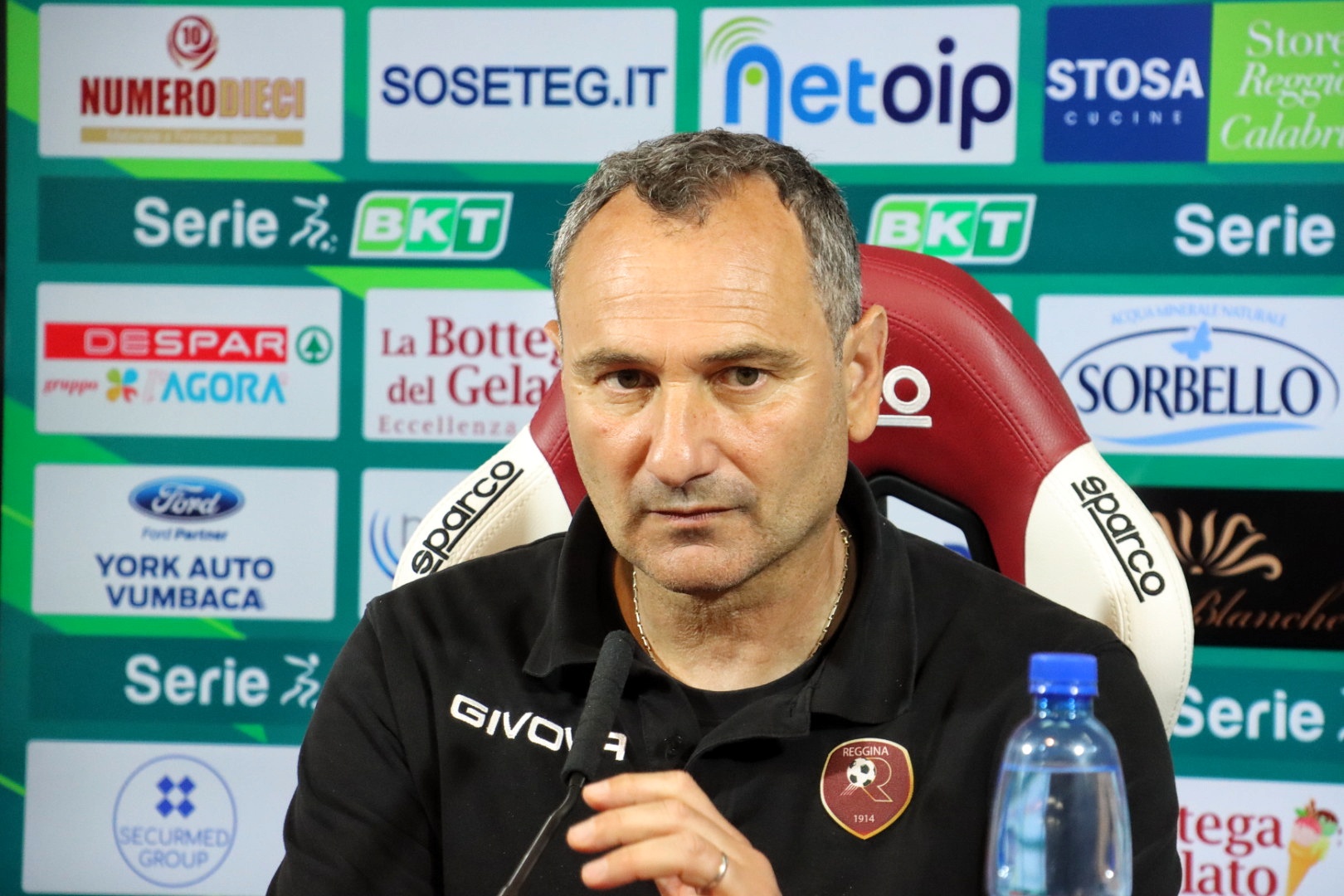 Reggina-Como mister D’Angelo (secondo Inzaghi) in conferenza stampa