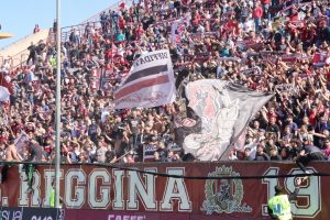 Reggina-Como Curva Sud tifosi Granillo