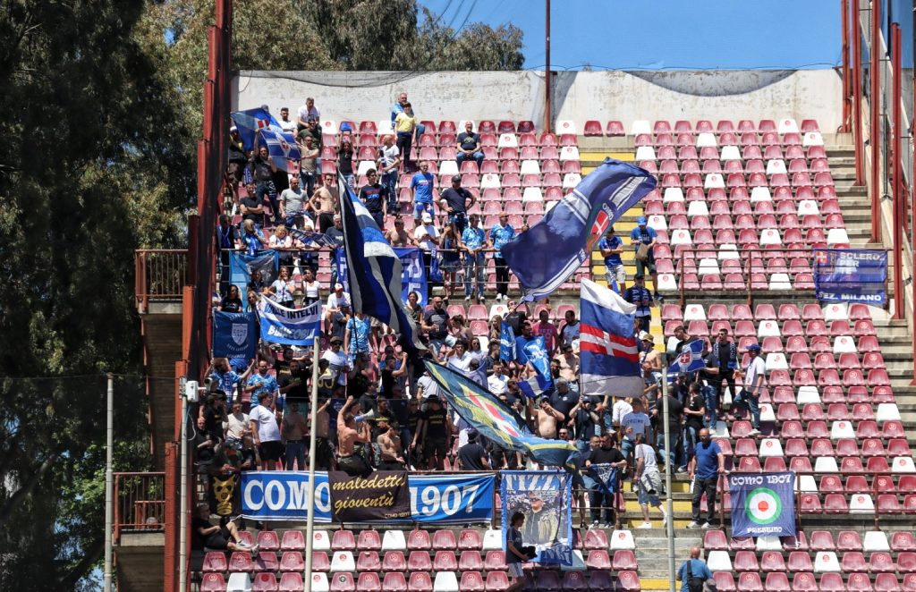 Reggina-Como tifosi ospiti