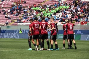 Reggina-Como esultanza gol Strelec