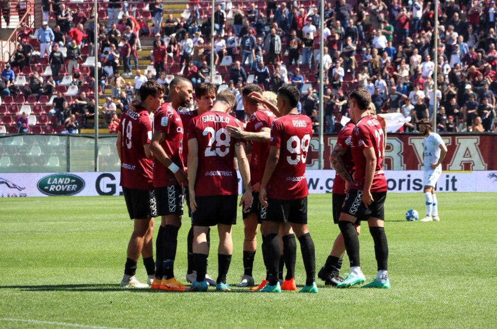 Reggina-Como esultanza gol Strelec