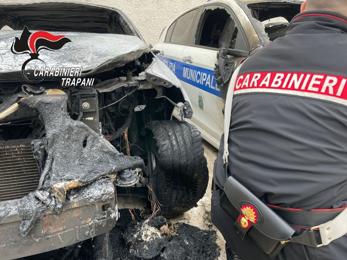 auto incendiate campobello
