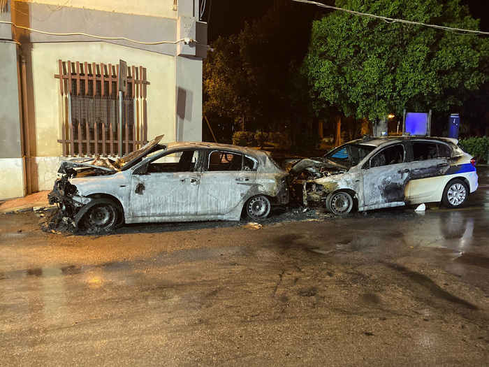 auto incendiate campobello