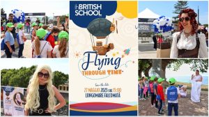 ih British School evento 27 maggio Flying Through Time