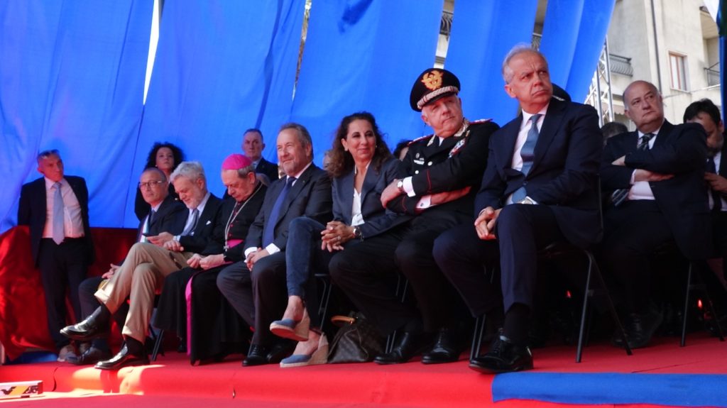 inaugurazione caserma carabinieri africo