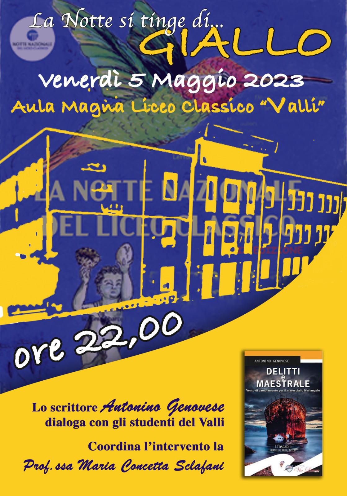 la notte si tinge di giallo